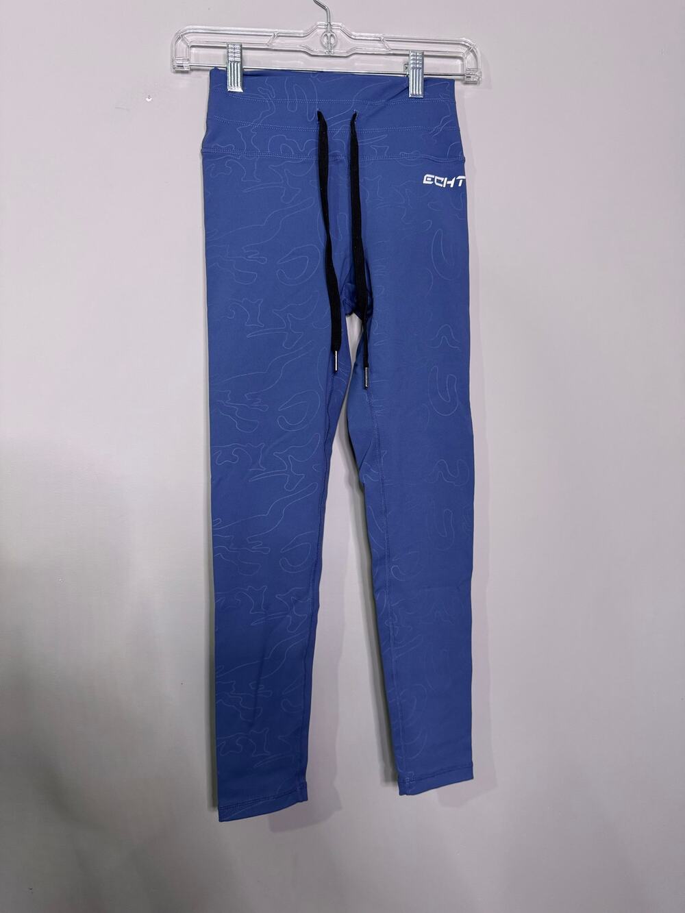 ECHT Blue Camo Outline Print Leggings